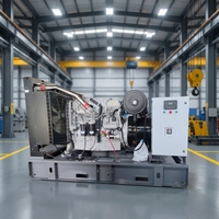 Offener Dieselgenerator 150/200 KVA 100KW mit Schwungrad Fernstart Autostart ATS 50/60Hz 1800 U/min Niedrigöl-Schutz