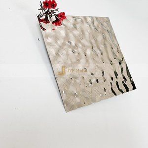 ANN033 Panel de Pared de Acero Inoxidable Serie 300 ASTM con Efecto de Ondas de Agua para Paredes Decorativas y Detalles de Techo - Product Image 6