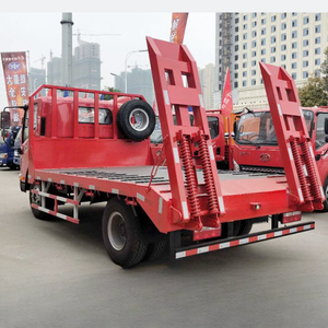FAW 5-8 ton düşük düz taşıma aracı çekici kamyon mekanik ekipman ekskavatör forklift buldozer taşınmasında - Product Image 5