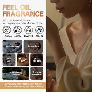 6 Pack 10ml Pure Aromathérapie Huile Essentielle Set 100% Naturel Doux Comprenant Rose Eucalyptus Citron Herbe Menthe Poivrée Arbre À Thé - Product Image 4