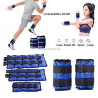 Poids réglables pour chevilles, poignets, bras et jambes avec sangles adhésives, pour arts martiaux et boxe, en fer pur et remplis de néoprène, de haute qualité et personnalisables