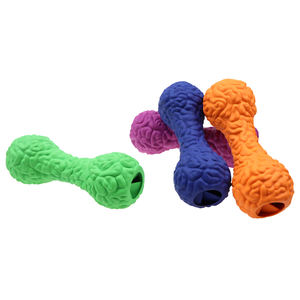 Dayanıklı köpek eğitim tedavi bulmaca oyuncak çevre dostu Modern dambıl şekilli büyük boy <span class=keywords><strong>Pet</strong></span> malzemeleri bulmaca oyuncak kauçuktan yapılmış - Product Image 6