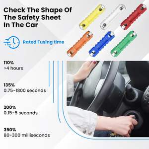 Kit de Fusibles Torpedo para Autos Clásicos Europeos Aramox, 5A 8A 16A 25A 32V, Protección de Circuito - Product Image 3