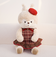 Adorable jouet en peluche écureuil brun pour bébé, vente en gros, usine de jouets, échantillon gratuit