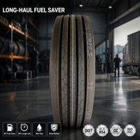 Pneu de camion 295/80R22.5, position directionnelle, radial, autoroute, long-courrier, toutes saisons, usage intensif, vente en gros, livraison directe d'usine