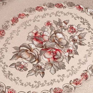 Boen Tem Vàng Vinyl Bảng bìa hình chữ nhật kim loại in PVC Khăn trải bàn nhà sản xuất - Product Image 3