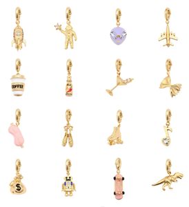 Collar de Acero Inoxidable con Circonita, Chapado en Oro de 18K, con Preservación del Color, con Colgante de Nota Musical, Accesorio DIY, Regalo Moderno para el Día de San Valentín - Product Image 1