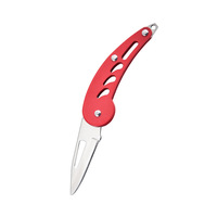 Couteau utilitaire ambidextre en acier inoxydable 4Cr13 de l'usine Shengtai, couteau à fruits pliable pour l'extérieur, cuisine, barbecue, viande, finition haute brillance