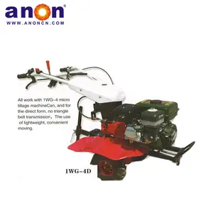 ANON 6.5hp Mini Điện Tillers Điện Diesel Mini Nông Nghiệp Máy Làm Cỏ Mini Điện Tiller