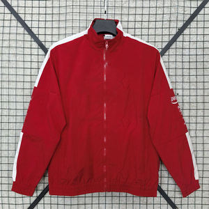 25 26 secado rápido 2025-2026 rojo azul fútbol Jersey gabardina chaqueta personalizado jugador número fútbol Jersey uniforme - Product Image 1