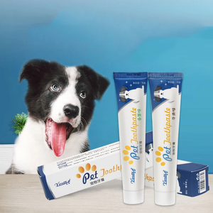 Qbellpet Fabricants Vente Chien et chat nettoyage buccal <span class=keywords><strong>chiot</strong></span> <span class=keywords><strong>dentifrice</strong></span> sain saveur de boeuf vanille chien <span class=keywords><strong>dentifrice</strong></span> - Product Image 1
