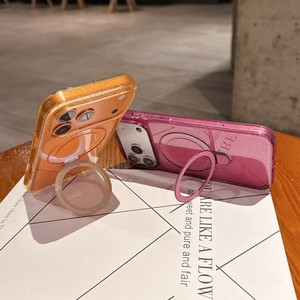 Funda Magnética de Lujo con Cristales IMD y Purpurina para iPhone 17 Air 16 15 Pro Max, con Soporte y Parte Trasera Transparente - Product Image 4