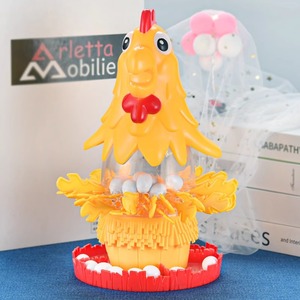 Juguete de gallina ponedora de huevos 707-52, juego de plástico para fiestas infantiles, para niños de 4 a 6 años - Product Image 2