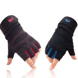 GymGloves en cuir Fitness Training Bodybuilding Workout Haltérophilie - Product Image 1