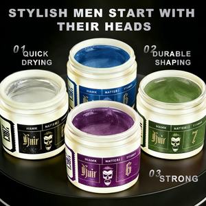 Cera per <span class=keywords><strong>Capelli</strong></span> in Private Label per Barbieri, Tenuta Forte e Finitura Opaca Consigliata dai Parrucchieri, Novità <span class=keywords><strong>Uomo</strong></span> 2025 - Product Image 2