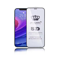Protecteur d'écran en verre trempé imprimé en soie 5D de qualité supérieure pour iphone 17 15 16 Film de protection anti-empreintes digitales à couverture complète