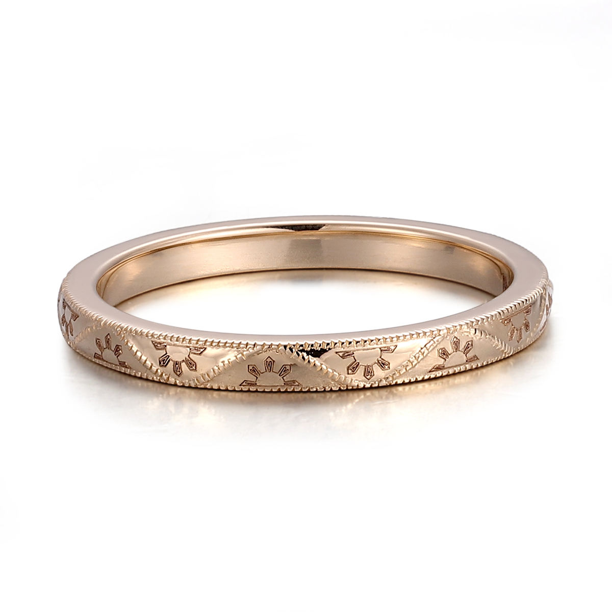 Bague en or jaune 10 carats