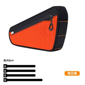 Fiets bovenbuistas Racefiets onderdeel van de onderbouw Driehoekige mountainbike-opbergtas Pendelen Buiten Waterdicht Polyester/Nylon 1,7L - Product Image 6