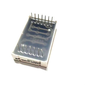 شاشة LED مصفوفة نقطية فائقة النحافة عالية الجودة مقاس 1.4 بوصة 5×8 طراز Houkem-14058-BW ذات كاثود مشترك - Product Image 2