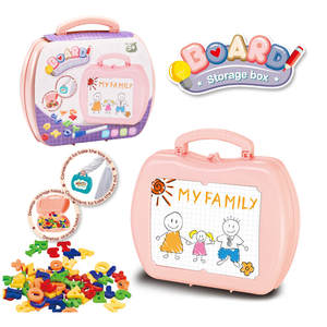 EPT Montessori Learning Early Educational Spelling Game Letter Toy Storage Box Building Blocks Set <span class=keywords><strong>lettere</strong></span> <span class=keywords><strong>di</strong></span> mattoni fai da te per bambini - Product Image 3