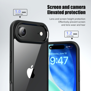 Chất Lượng Tốt Trong Suốt <span class=keywords><strong>PC</strong></span> Điện Thoại Cover Quay Lại Cho Iphone 17 17 Không Khí 17 Pro 17 Pro Max Mới Nhất Trường Hợp Điện Thoại - Product Image 5