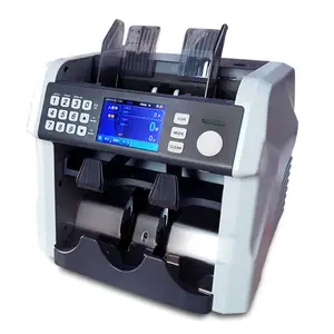 UNION 200A 2024 ECB Approved Two-Pocket Mixed Denomination Money Counter 2CIS Counterfeit Detection Serial Number Record