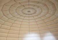 Personnalisé blanc Gonflable Igloo dôme Tente pour camping hutte quonset gonflable tente