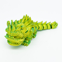 Tête de Lion Chinois Imprimée en 3D, Figurine Décorative Traditionnelle, Ornement Festif Porte-Bonheur, Décoration de Bureau et d'Étagère, Cadeau