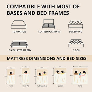 14 Để 20 Inch Khách Sạn Vua Duy Nhất Đôi Matress Vua Kích Thước Túi Mùa Xuân Nén Lai Giường Nệm - Product Image 5