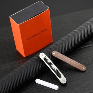 Clip Magnético de Madera y Aleación de Aluminio <span class=keywords><strong>para</strong></span> Rejilla de Ventilación de Coche - Accesorio Decorativo Premium de Madera Maciza con Marco de Aluminio Magnetizado <span class=keywords><strong>para</strong></span> Salida de Aire de Automóvil - Product Image 4