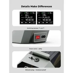 Crelity Dryer Box Oficial Mejorado, Deshidratador de Filamento Space Pi con Almacenamiento UV, Temperatura Ajustable 45°C-70°C, Calentamiento 0-48h - Product Image 6