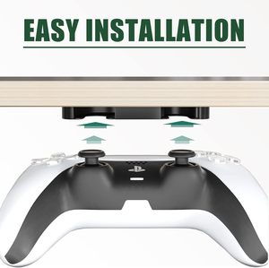 Support de bureau pour manette de jeu PlayStation 5 4 PS5 <span class=keywords><strong>PS4</strong></span>, support de rangement, support sous le bureau, support de suspension - Product Image 4