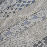 Tissu en polyester tricoté pour matelas, tissus jacquard pour matelas