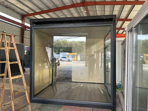 Tùy chỉnh kích thước và màu sắc sang trọng vận chuyển <span class=keywords><strong>container</strong></span> nhà nhà 20ft sang trọng nhà phẳng gói <span class=keywords><strong>container</strong></span> nhà khách sạn Cà Phê thanh - Product Image 6