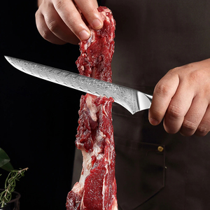 <span class=keywords><strong>Couteau</strong></span> de <span class=keywords><strong>chef</strong></span> Damas à 67 couches, <span class=keywords><strong>couteau</strong></span> de <span class=keywords><strong>chef</strong></span> japonais tranchant, <span class=keywords><strong>couteau</strong></span> à trancher <span class=keywords><strong>Santoku</strong></span> polyvalent avec manche ergonomique en bois et résine stable - Product Image 5