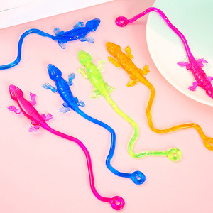 Jouet Gecko Autonome Adhésif en Plastique pour Mur d'Escalade, Farce pour Enfants de 3 à 14 Ans, Anti-Stress, Blague - Product Image 2