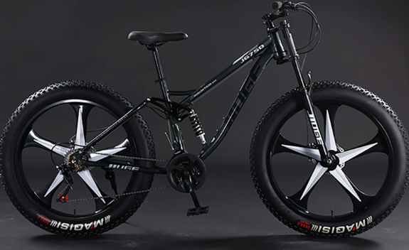 Roue intégrée grise à cinq branches, roulement complet pour l'ensemble du véhicule