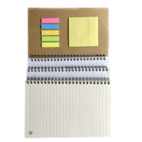 Carnet de notes personnalisées avec logo Cahier à spirale esthétique avec stylo Cahier de notes à spirale kraft A5