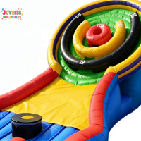 Juego Inflable de Tiro para Niños, Material de PVC, Fácil de Instalar, Uso Interior/Exterior