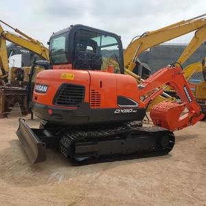 Miniexcavadora sobre orugas Doosan Dx 60 Dx60 de segunda mano de 6 toneladas de segunda mano a la venta - Product Image 2
