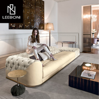 Fabrication Offre Spéciale personnalisé nouveau design de mode canapé moderne sectionnel canapé en cuir italien contemporain