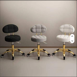 Salon Furniture Beauty <b>Stool</b> Barber Shop Hairdressing Salon Chair Rotating Lifting Round <b>Stool</b> Pulley Salon <b>Stool</b> - Product Image 2