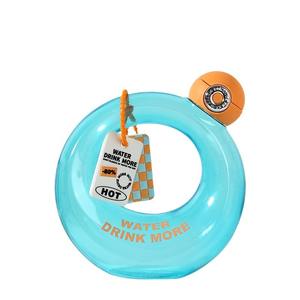 Botella de Agua Portátil de Plástico con Pajita, Diseño de Donut, 420 ml, Libre de BPA, para Niños, Venta al por Mayor MAIMA - Product Image 1