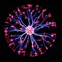 Magic Glas Bal Verlichting Globe Desktop Light Lightning Lamp Red Flash Plasma Bal Bol Plasma Licht
