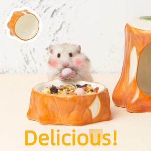 Nichoir en céramique pour hamster, modèle ours doré, pour l'été, rafraîchissant et apaisant, pour soulager la chaleur. Maison en glace pour hamsters. Fournitures pour hamsters. - Product Image 3