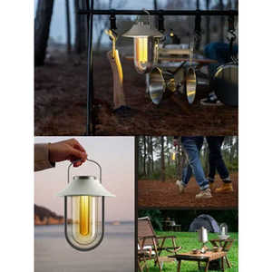 Wiederauf ladbare batterie betriebene LED-Laterne Typ C 3 Licht modi Wasserdichte Camping Tisch leuchte - Product Image 3