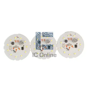 Lâmpada DOB T de alumínio revestido de plástico, tamanho 57,25*57,25mm, 11 peças, eletrólise SMT 3.3uf 400v 100-120mA, placa PCBA LED