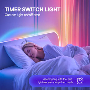 24v Bluetooth application control room interior decoration non-waterproof music RGB light-emitting diode <b>strip</b> light - Product Image 4