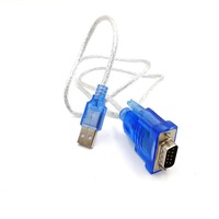 Cable Adaptador Convertidor USB 2.0 a Serial RS232 con Chipset CH340 de 9 Pines, HiTech Components LLC (26430)
