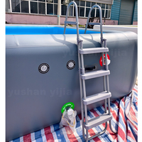 Piscine gonflable en PVC renforcé de 40 mm, résistante aux déchirures, pour usage commercial intensif